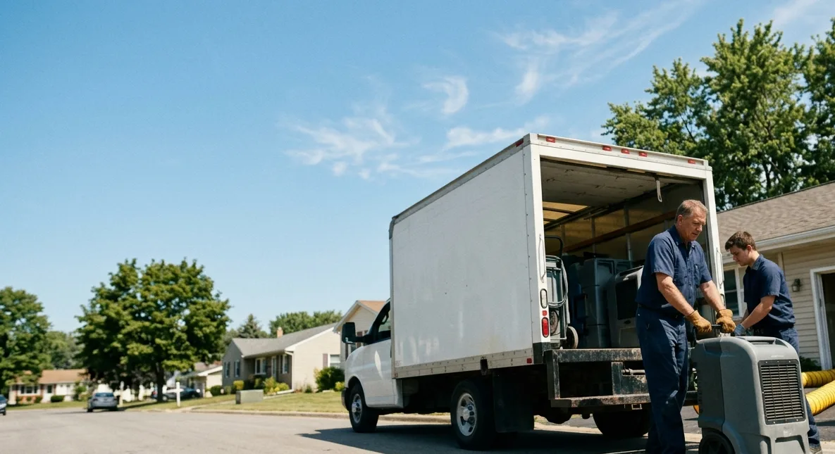 Water Damage Cleanup in Orestes, IN near me
